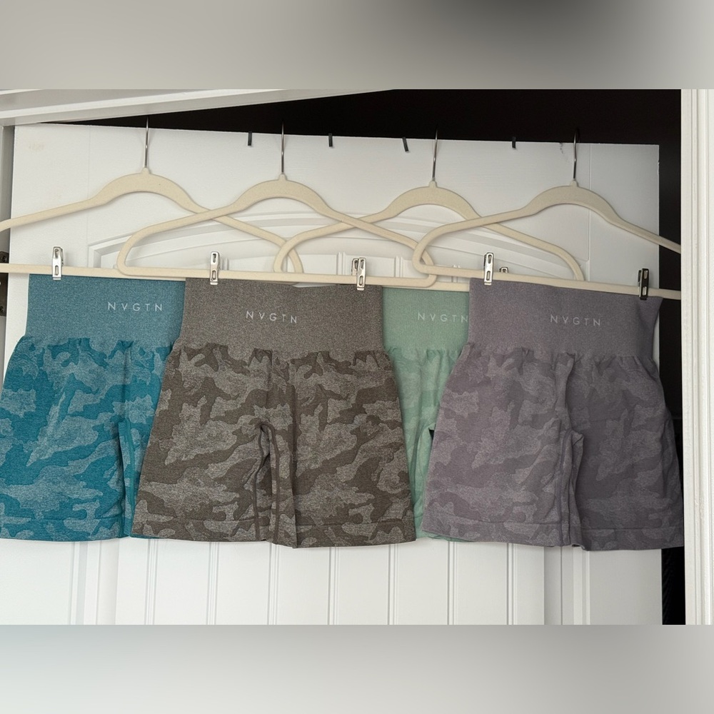 NVGTN camo seamless pro shorts BUNDLE - Picture 5 of 13